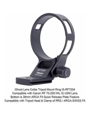 Anillo de Montaje en Trípode iShoot IS-RF7204 para Canon RF 70-200 f/4L
