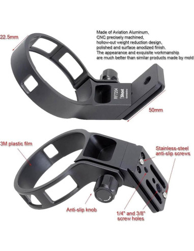 Anillo de Montaje en Trípode iShoot IS-RF7204 para Canon RF 70-200 f/4L