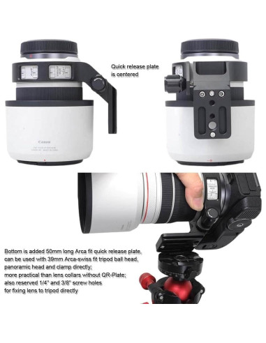 Anillo de Montaje en Trípode iShoot IS-RF7204 para Canon RF 70-200 f/4L