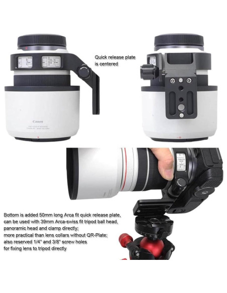 Anillo de Montaje en Trípode iShoot IS-RF7204 para Canon RF 70-200 f/4L