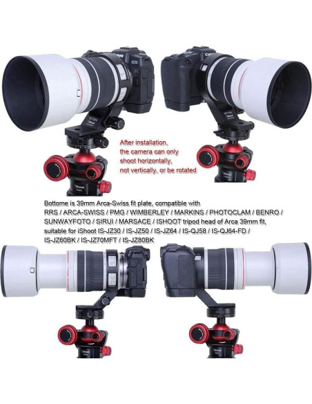 Anillo de Montaje en Trípode iShoot IS-RF7204 para Canon RF 70-200 f/4L