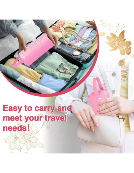 Estuche Organizador de Lentes de Contacto OBUSATT Rosa 60 PCS