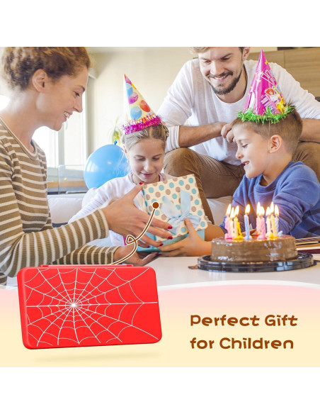 Estuche Portátil JINGDU para 48 Tarjetas Micro SD y NS, Rojo