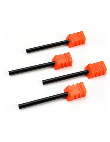 4PC Encendedores de Fuego Ferrocerio SHARPAL 101N Recargas