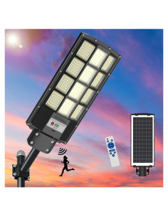 Luz de Inundación Solar 3000W WaitScher con Sensor de Movimiento