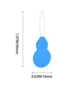 100 Enhebradores de Agujas de Plástico Tufeifrank para Costura 2