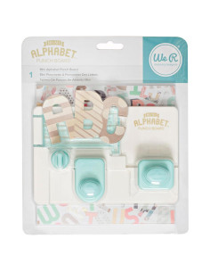 Tablero de Troquel de Alfabeto We R Memory Keepers 18.6x16.99 cm