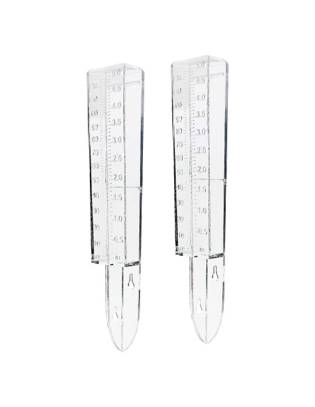 Medidor de Lluvia DARALIS 30.48 cm Paquete de 2