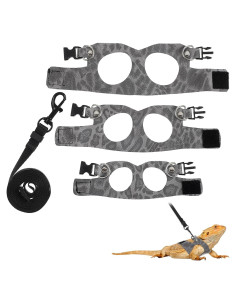 Juego de Arnés y Correa Classicseali para Dragón Barbudo - 3 Tamaños