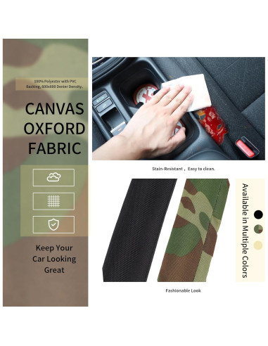 Relleno Organizador Espacio Asiento Auto Wujiliving Negro