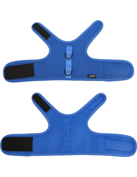 Arnés y Correa para Gatos Yizhi Miaow Azul Grande A Prueba de Escapes