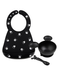 Set de Alimentación Inicial Bumkins - Silicona Mickey Mouse