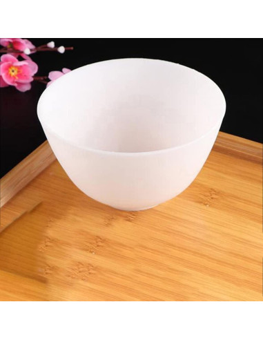 Cuencos de Silicona Healifty 6 Piezas para Mascarillas Faciales