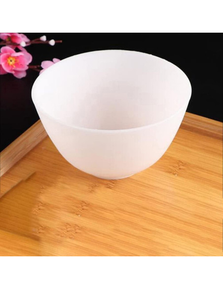 Cuencos de Silicona Healifty 6 Piezas para Mascarillas Faciales