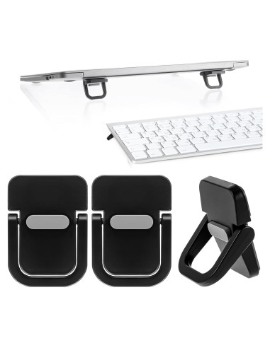 Soporte de Teclado YUXIANLB Ajustable 2 Pcs Negro 10-17"