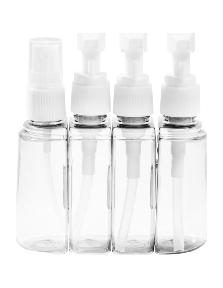 Juego de Botellas de Viaje 4-en-1 InvestSPLLC 200ML A Prueba de Fugas