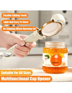 Abrebotellas Retráctil Multifuncional Donpesho Negro 2