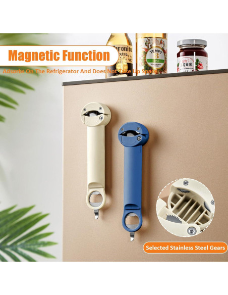 Abrebotellas Retráctil Multifuncional Donpesho Negro