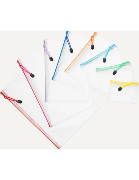 Paquete de 30 Bolsas de Malla Amazon Basics - 8 Tamaños