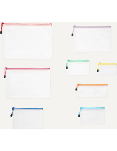 Paquete de 30 Bolsas de Malla Amazon Basics - 8 Tamaños