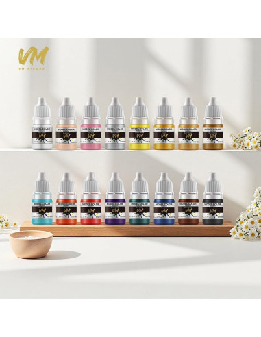 Juego de Pinturas Acrílicas Ecológicas VM Figure 16 Colores 5ml