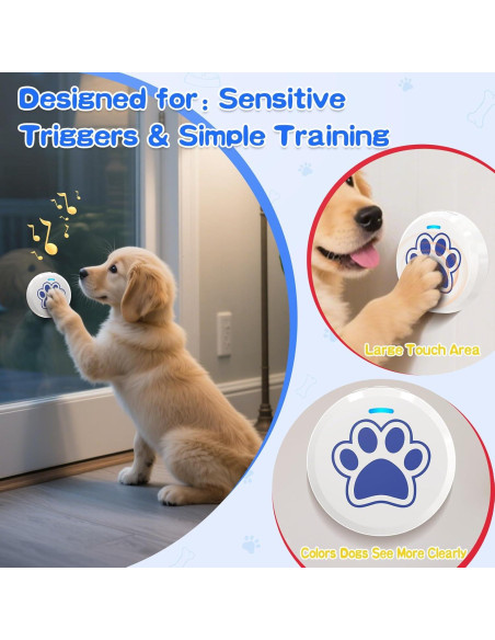 Campanas de Entrenamiento para Perros ChunHee - 28 Sonidos Ajustables