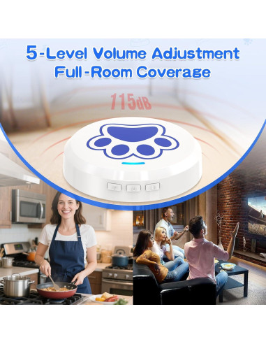 Campanas de Entrenamiento para Perros ChunHee - 28 Sonidos Ajustables