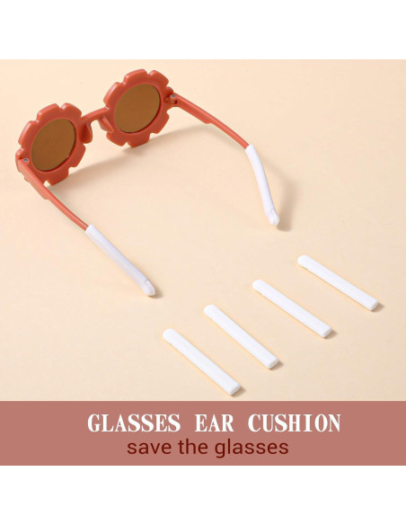 3 Pares Almohadillas Silicona Antideslizantes para Gafas Shimmeroo