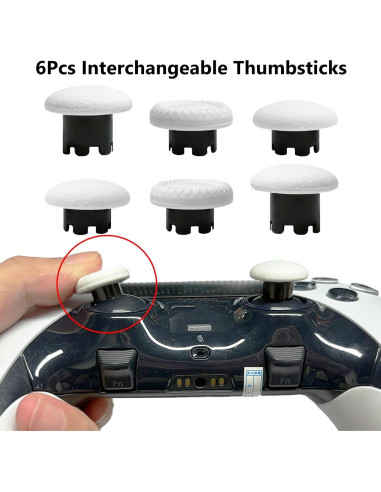 Reemplazo Thumbsticks Metálicos 10-en-1 PS5 Dualsense Edge