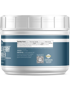 Polvo de Baya de Acai Earthborn Elements 567g - Superalimento 2