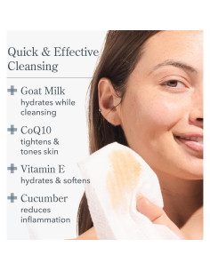 Toallitas Faciales Beekman 1802 Aire Fresco - 30 Unidades - Biodegradables 2