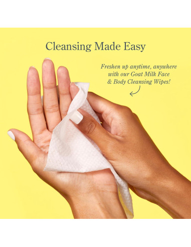 Toallitas Faciales Beekman 1802 Aire Fresco - 30 Unidades - Biodegradables