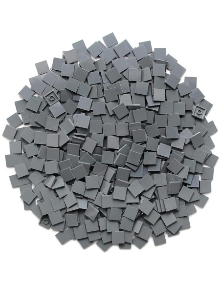Azulejos de Construcción Feleph 2x2 Gris Azulado Oscuro 500 Piezas