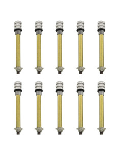 10 Cerillas de Metal Ruiwaer para Camping y Supervivencia