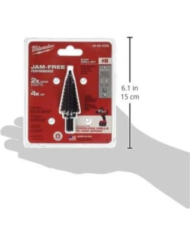 Kit Taladro Percutor Inalámbrico Milwaukee 18V M18 48-89-9208