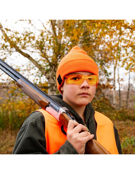Gafas de Tiro Antivaho para Jóvenes y Adultos - Marco Negro