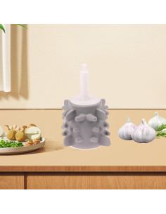 Accesorio Descascarador de Ajo AFXGUSD 2L Silicona Fácil Limpieza 2