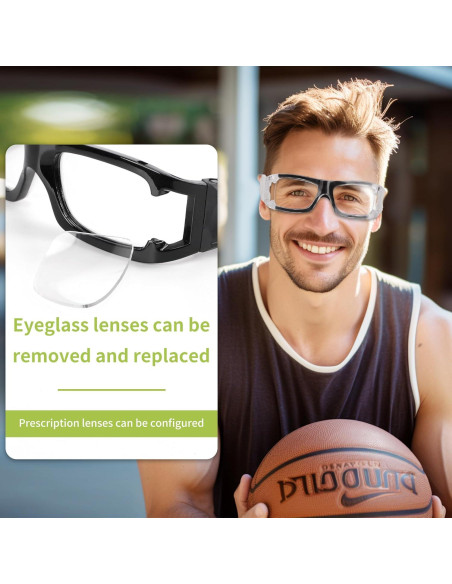Gafas de Deporte Ajustables para Baloncesto y Fútbol - Nylon