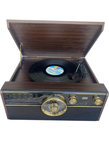 Sistema Estéreo Completo TechPlay Cyclops 8 en 1 Bluetooth Expresso