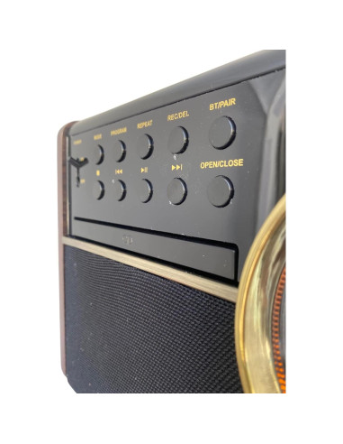 Sistema Estéreo Completo TechPlay Cyclops 8 en 1 Bluetooth Expresso