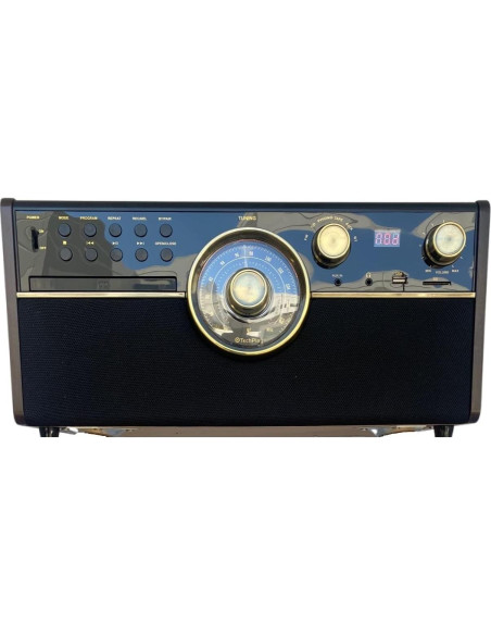 Sistema Estéreo Completo TechPlay Cyclops 8 en 1 Bluetooth Expresso