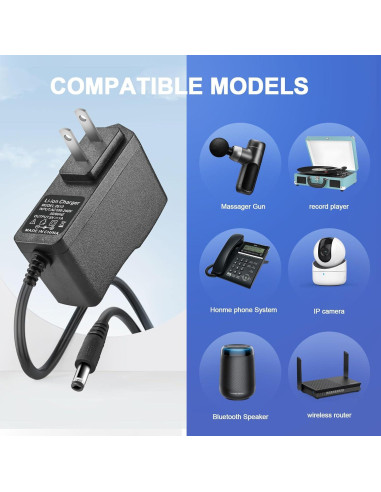 Cable de Alimentación 5V YDRANT para Tocadiscos VSC-550BT