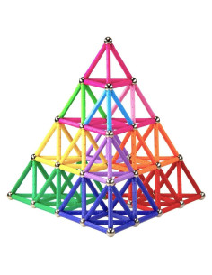 220 Piezas Juguetes Educativos Magnéticos Funifinds STEM