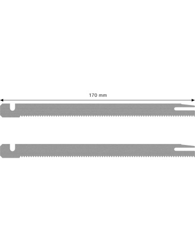 Cuchillas de 130 mm Bosch 2607018010 para cortadores de goma espuma
