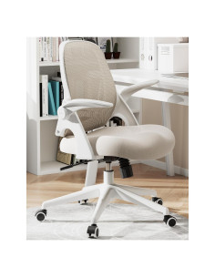 Silla de Oficina Ergonómica Hbada J1 con Reposabrazos Plegables