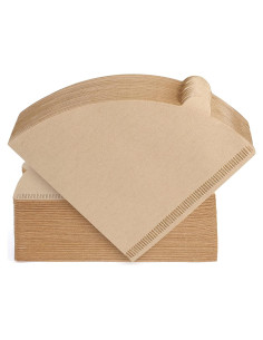 Filtros de café en cono Niveaya 200 unidades tamaño 02 papel natural