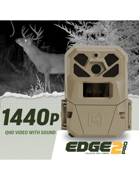 Cámara de Caza Celular Moultrie Edge 2 Pro 40MP 4G LTE