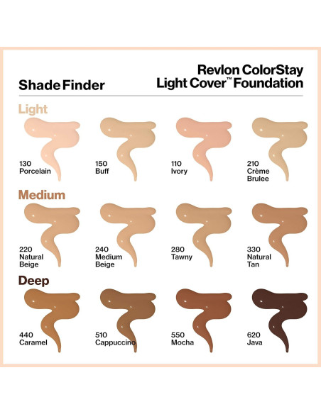 Base Líquida Hidratante Revlon ColorStay 29.57 ml Capuchino