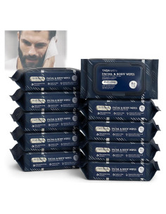 Toallitas Faciales y Corporales TADA - 800 Unidades, Sin Enjuague