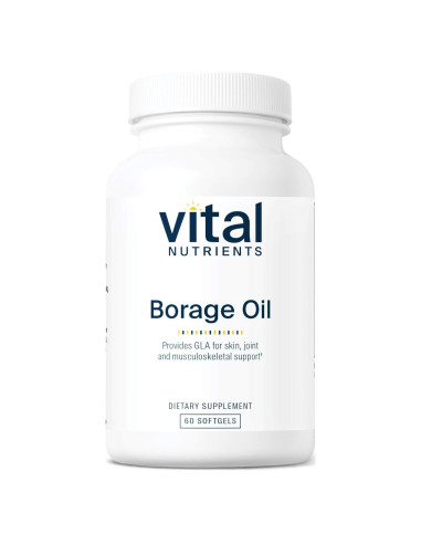 Aceite de Borraja Vital Nutrients 1000mg - 60 Gelatinas Blandas